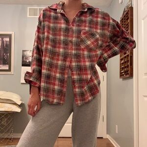 🍃Brandy Melville Plaid Flannel